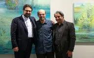 Deputy Culture Minister Visits Habibollah Sadeghi Painting Exhibit