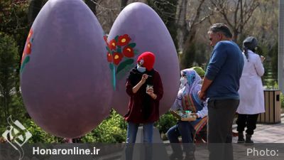  رنگ آمیزی تخم مرغ های نوروزی