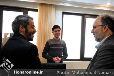 بازدید محمدحسین اسماعیلی مدیرکل دفتر برنامه ریزی و آموزش های هنری از هنرآنلاین