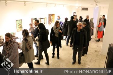 نمایشگاه نقاشی حجم و چیدمان سارا کشمیری در گالری ژاله