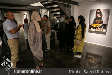 نمایشگاه نقاشی نازنین علایی نیا در گالری ایوان
