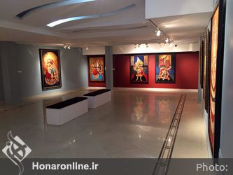 نمایشگاه سالهای نکوور، نقاشی های حجت شکیبا و مینا شکیبا در گالری شکوه