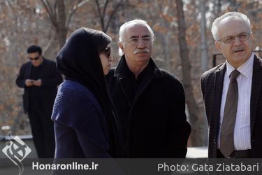 تشییع پیکر طلیعه کامران از مقابل موزه هنرهای معاصر
