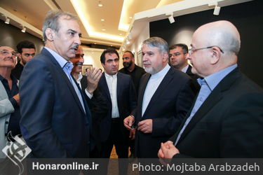 بازدید وزیر فرهنگ و ارشاد اسلامی از هفتمین حراج تهران