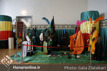 مراسم افتتاحیه دومین نمایشگاه لباس عاشورایی در تالار وحدت 