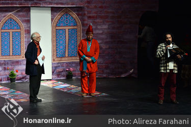 چهاردهمین جشن بازیگر خانه تئاتر‎ در سالن اصلی تئاتر شهر