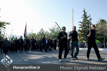 مراسم سنتی مذهبی قالیشویان در مشهد اردهال کاشان