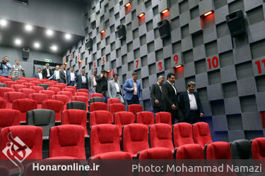 افتتاح پردیس سینمایی رزمال