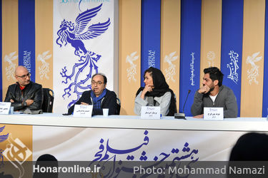 نشست فیلم «مغز استخوان» در پنجمین روز سی و هشتمین جشنواره فیلم فجر در پردیس ملت 