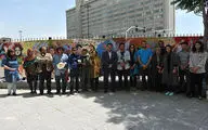 نقاشی گروهی صلح   توسط جمعی از هنرمندان در موزه استاد صنعتی