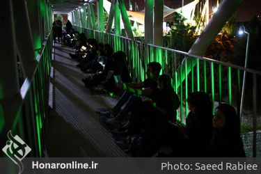 مراسم احیای شب 21 ام ماه مبارک رمضان - گلزار شهدای کوهسار 