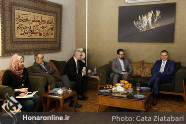 دیدار معاون هنری وزارت فرهنگ و ارشاد اسلامی با معاون وزیر فرهنگ اسلواکی
