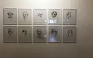 Visit Ali Khosravi Drawings at Dena Gallery 