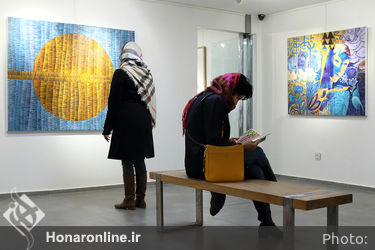 افتتاحیه نمایشگاه نقاشی های رضا بیگناه در گالری مژده