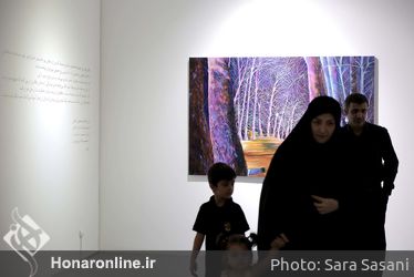 نمایشگاه آثار سمانه وفایی در گالری اعتماد نگارستان