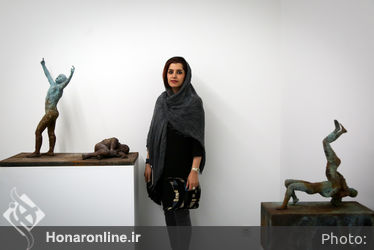 افتتاحیه نمایشگاه مجسمه‌ها سپیده نوری در گالری اعتماد