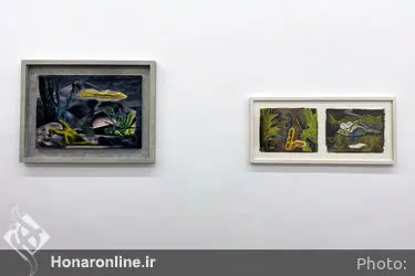 نمایشگاه آثار غزال خطیبی در گالری اُ