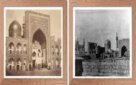 Images of Imam Reza’s mausoleum from Qajar times