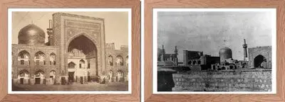 Images of Imam Reza’s mausoleum from Qajar times