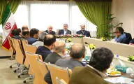 دیدار مدیران معاونت امور هنری با وزیر ارشاد