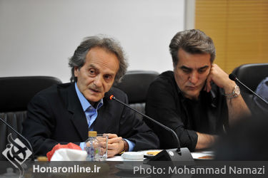 دیدار جمعی از هنرمندان با رضا رحمانی  وزیر صنعت، معدن و تجارت 