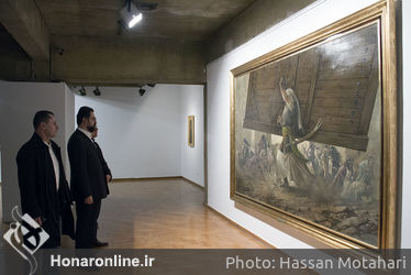نمایشگاه نقاشی‌های حسن روالامین در گالری فرهنگسرای نیاوران