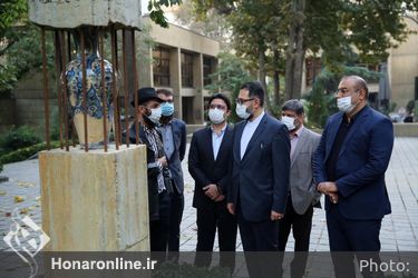 افتتاحیه یازدهمین دوسالانه ملی سرامیک ایران در فرهنگسرای نیاوران