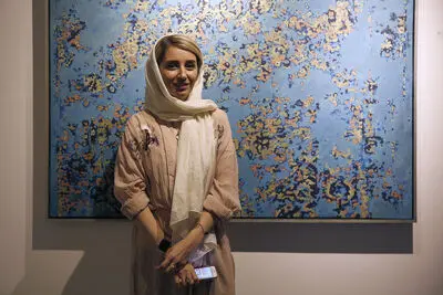 باغ ایرانی در بازی نور و نخ / روایت آناهیتا غضنفری از نمایشگاه "باغ مقدس" در گالری شیرین