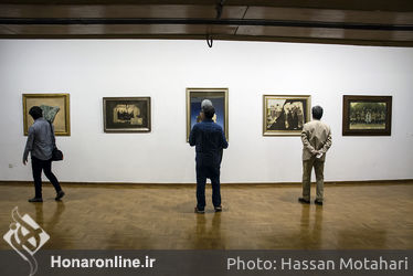 نمایشگاه نقاشی حجت شکیبا در فرهنگسرای نیاوران