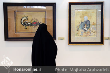 نمایشگاه آثار هنری در نمایشگاه قرآن کریم