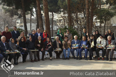 جشن تولد هنرمندان پیشکسوت متولد بهمن ماه در باغ زیبا