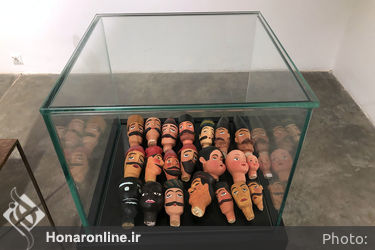 نمایشگاه انفرادی حجم بیژن نعمتی شریف در گالری شیرین