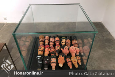 نمایشگاه انفرادی حجم بیژن نعمتی شریف در گالری شیرین