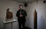 پژمان علومی: مجسمه‌هایم بازتاب درون من هستند /  نمایشگاه 