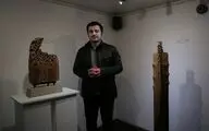 پژمان علومی: مجسمه‌هایم بازتاب درون من هستند /  نمایشگاه 