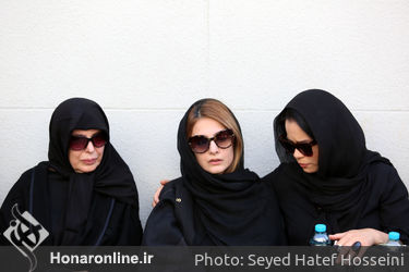 تشییع پیکر سید ضیاءالدین دری از خانه سینما