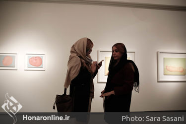 افتتاحیه نمایشگاه نقاشی های علی شایسته در گالری طراحان آزاد