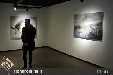 نمایشگاه نقاشی‌های یاسر میرزایی در گالری آ