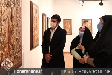 نمایشگاه نگاره‌های چوبی (هیما) در فرهنگسرای نیاوران