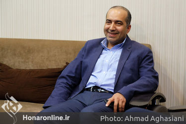 بازدید حسین انتظامی از تئاترشهر 