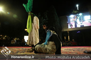 تعزیه خوانی در خانه هنرمندان