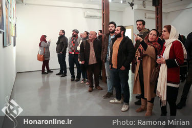 نمایشگاه آثار احمد مرشدلو در گالری طراحان آزاد
