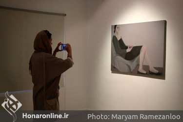 نمایشگاه نقاشی الهه حیدری در گالری اثر