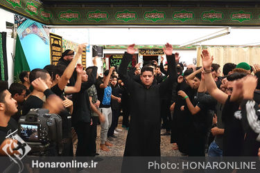 مراسم عزاداری هنری ایرانیان در فنلاند