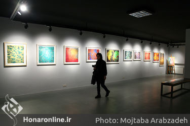 نمایشگاه آثار شهرو خردمند در گالری آ