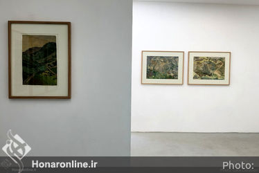 نمایشگاه آثار بیژن اخگر در گالری امکان
