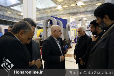 حضور علی مرادخانی در یازدهمین نمایشگاه بین‌المللی رسانه‌های دیجیتال 