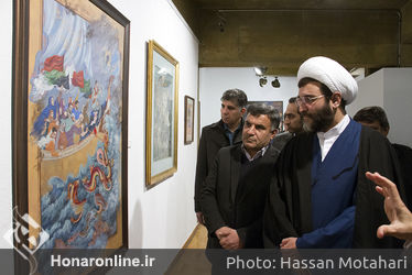افتتاحیه بخش" پلاک چهل" از یازدهمین جشنواره هنرهای تجسمی فجر