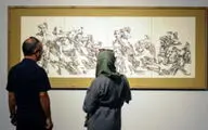 Fused figures at Iranshahr Gallery