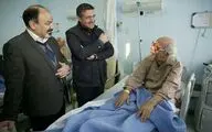 مدیرکل دفتر موسیقی از  استاد ناصح‌پور عیادت کرد